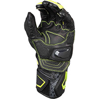 Macna Track R Handschuhe schwarz grau gelb - 2