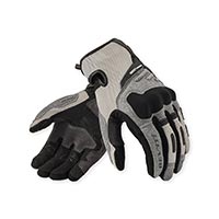 Rev'it Cavern Gloves Grey Red