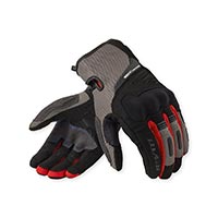 Gants Rev'it Cavern Gris Rouge