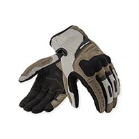 Rev'it Cavern Gloves Grey Red