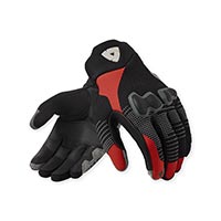 Rev'it Kinetic 2 Gloves Grey Red