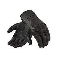 Guantes de cuero Rev'it New Heights marron negro