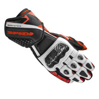 Spidi Carbo 5 Leather Glove Red