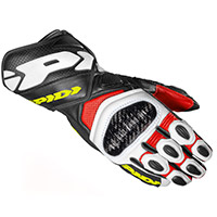 Spidi Carbo 7 Gloves Red Yellow