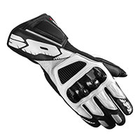 Spidi Str-4 Vent Leather Gloves Black White