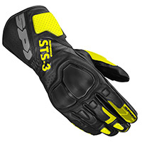 Spidi Sts-3 Leather Gloves Yellow