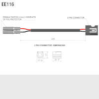 Rizoma Kabelsatz für Blinker hinten EE116H - 2