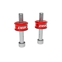 Kit elevador de manillar Dbk HM 698 Mono rojo