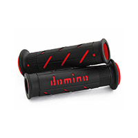 Domino A25041 Grips Black Red