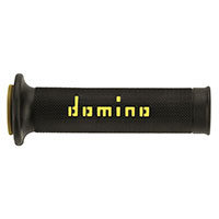 Domino A01041c Handgrips Black Yellow