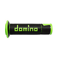 Poignées Domino A45041c Racing Noir Verde