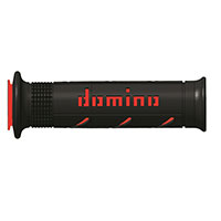 Domino A25041c Xm2 Handgrips Black Red