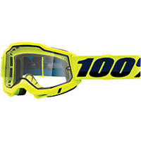 100% Accuri 2 Enduro Fluo Yellow Lens Clear