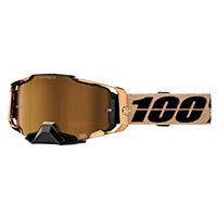100% Armega Hiper Goggle Mirrored Bronze