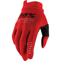 100% Itrack Mx Glove Red