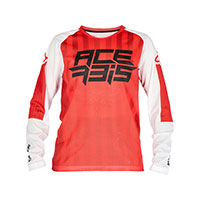 Maillot Acerbis Mx J-windy Five Kid Vented Rouge