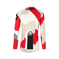 Maillot Acerbis Mx Linear Sumbawa rouge gris - 2