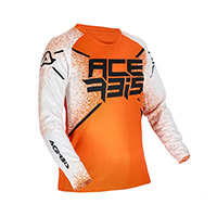 Camiseta Acerbis MX J-Kid Five naranja