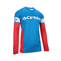 Camiseta Acerbis MX J-Track Inc 2.0 negro blanco