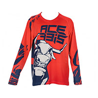 Maillot Acerbis Mx J-windy Three Kid Vented Rouge