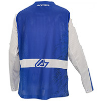 Acerbis Mx J-windy Two Kid Vented Jersey Blue White Kid
