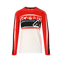 Acerbis Mx Linear Lugo Trikot weiss rot