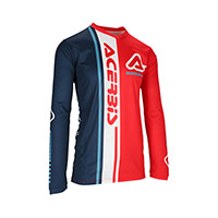 Maillot Acerbis Mx J-Track Connection rouge bleu