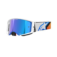 Masque Alpinestars Supertech Corp bleu orange