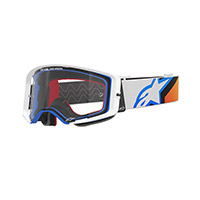 Gafas Alpinestars Supertech Corp naranja azul