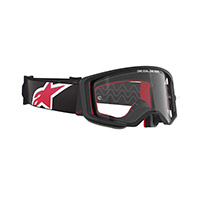 Gafas Alpinestars Supertech Corp negro rojo - 2