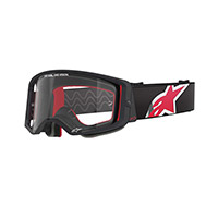 Maschera Alpinestars Supertech Corp Nero Rosso