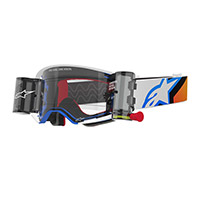 Maschera Alpinestars Supertech Corp Roll Off arancio