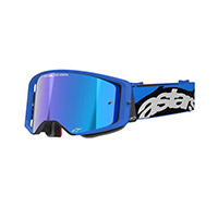 Maschera Alpinestars Supertech Stream blu