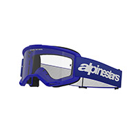 Masque Alpinestars Vision 3 Wordmark Bleu