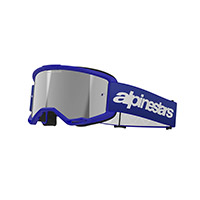 Alpinestars Vision 3 Wordmark blu argento