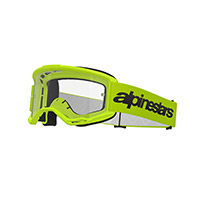 Maschera Alpinestars Vision 3 Wordmark giallo