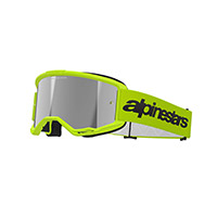 Alpinestars Vision 3 Wordmark Giallo Argento