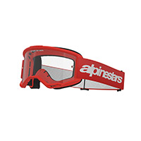 Masque Alpinestars Vision 3 Wordmark Rouge