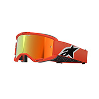 Masque Alpinestars Vision 5 Corp Orange Rouge