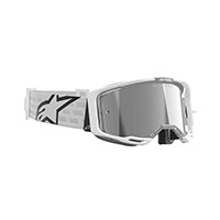 Alpinestars Vision 8 Corp Brille weiss silber - 2