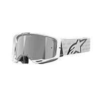 Alpinestars Vision 8 Corp Brille weiss silber