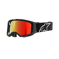 Maschera Alpinestars Vision 8 Corp Nero Rosso