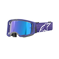 Alpinestars Vision 8 Corp ゴーグル パープル ブルー