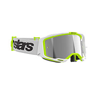 Masque Alpinestars Vision 8 Wordmark jaune argent - 2