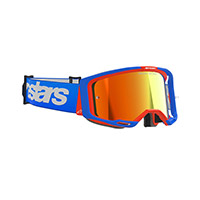 Alpinestars Vision 8 Wordmark Brille blau rot - 2