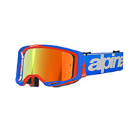 Gafas Alpinestars Vision 8 Wordmark azul rojo