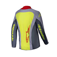 Maillot Alpinestars Youth Racer Melt 2025 rouge - 2