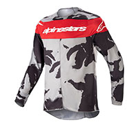 Camiseta Alpinestars Youth Racer Tactical 2023 rojo