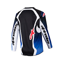 Camiseta juvenil Alpinestars Racer Wurx 2025 blau
