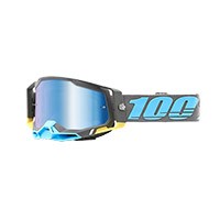 100% Racecraft 2 Trinidad Goggle Mirrored Blue